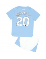 Manchester City Bernardo Silva #20 Kotipaita Lasten 2023-24 Lyhythihainen (+ shortsit)